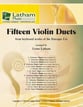 15 VIOLIN DUETS cover